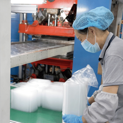 food packaging manufactory