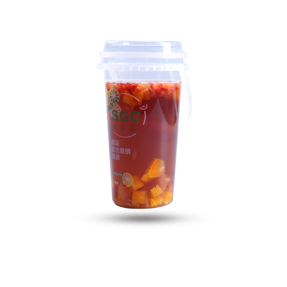 clear bucket with lid 1000ml