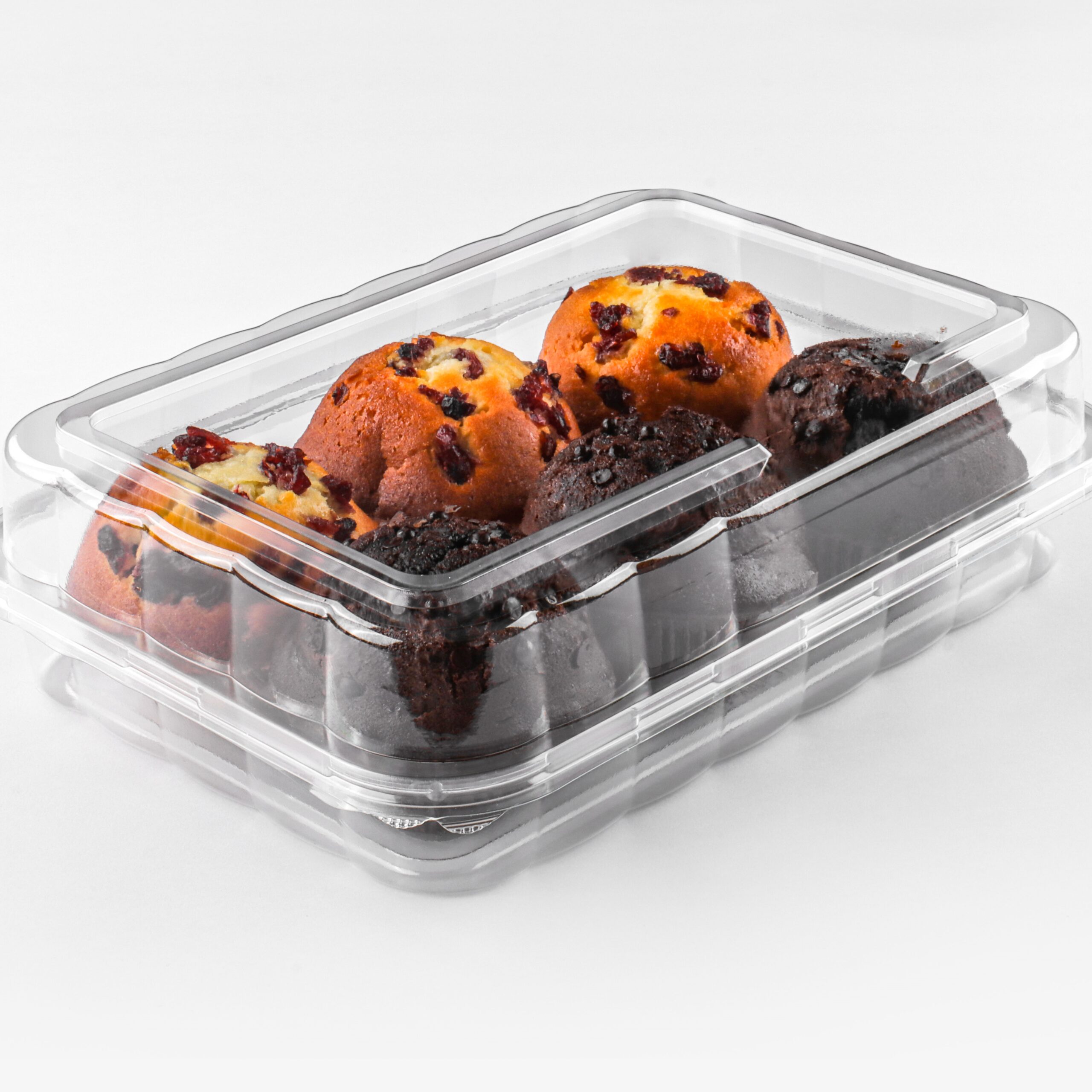 clear pastry container S611 dm010