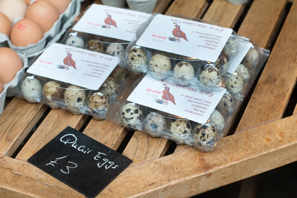 Custom label and printing for PET egg packaging