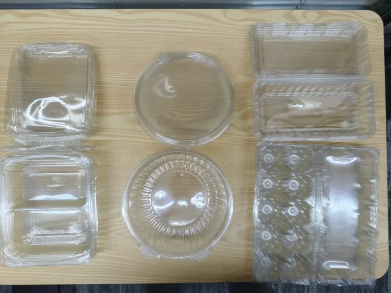 Food packaging samples selected by an overseas thermoformed packaging manufacturer for evaluation