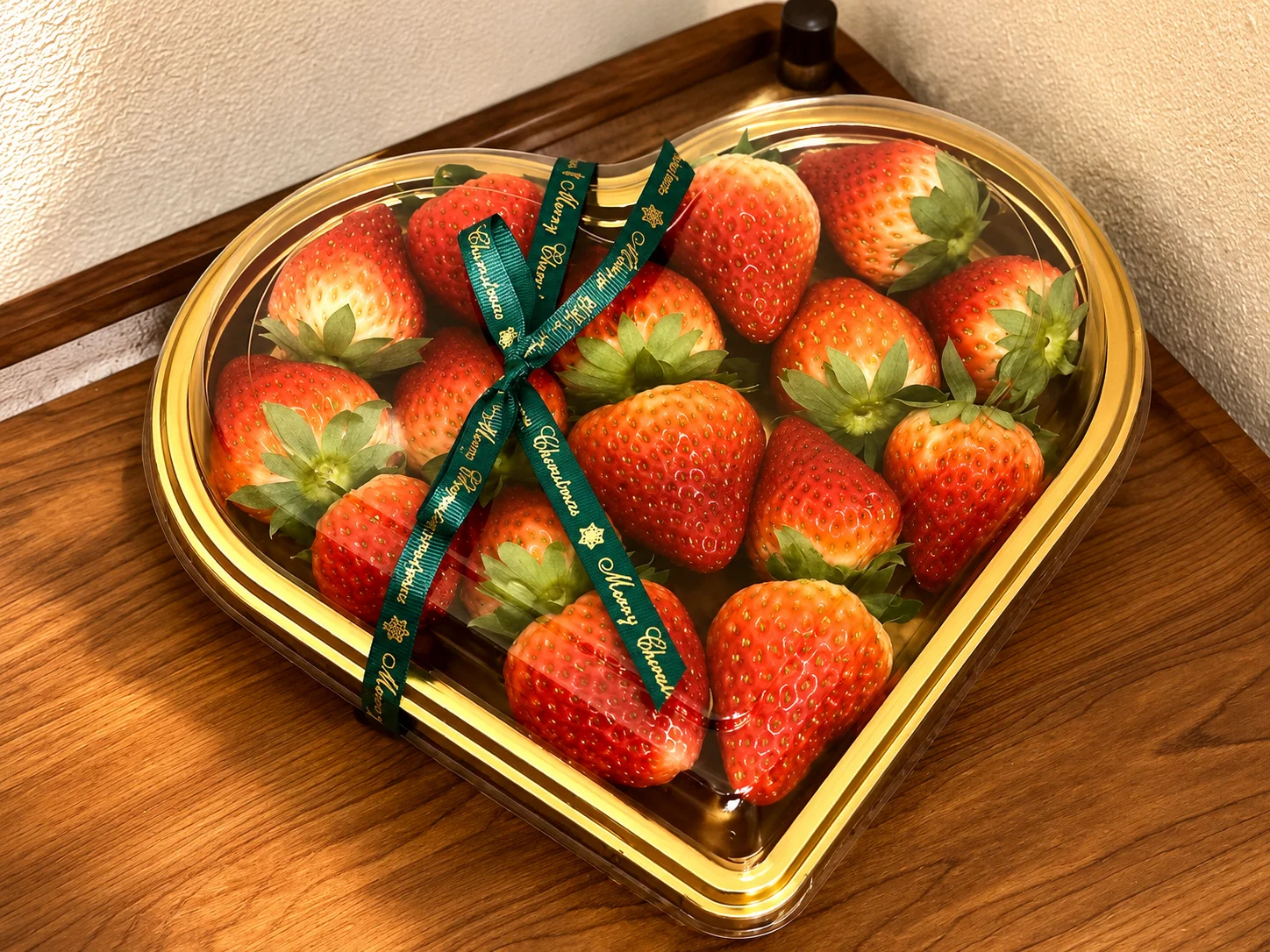 Premium clear food packaging for gift presentation