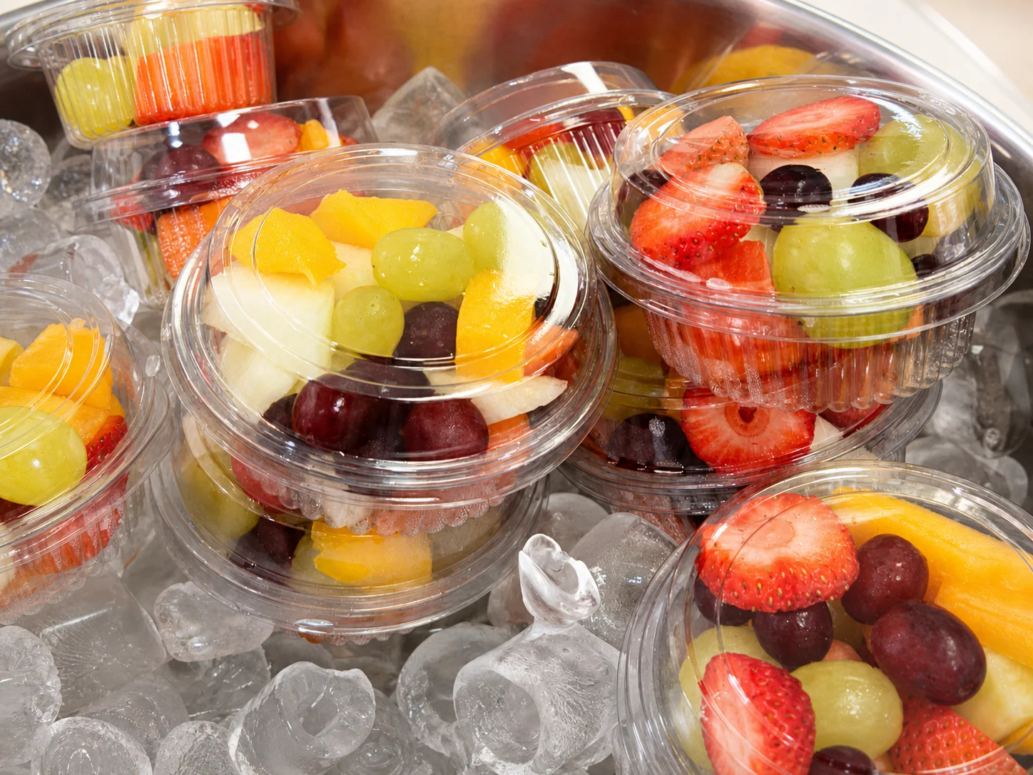 Chilled Fresh Fruit Cups Collection