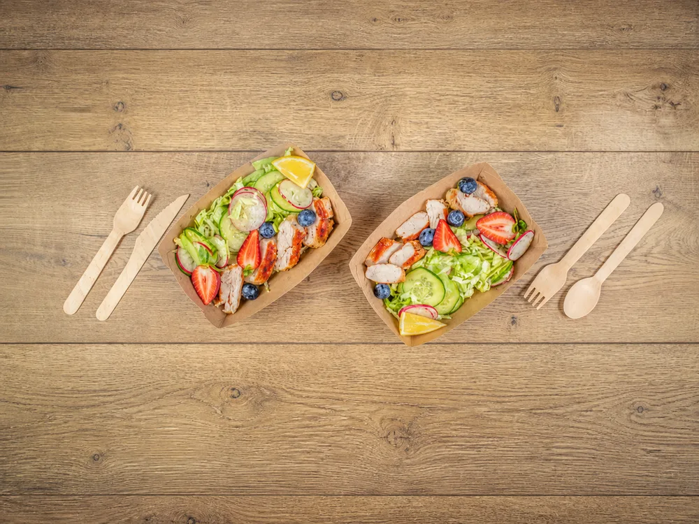 Cardboard Food Tray 03