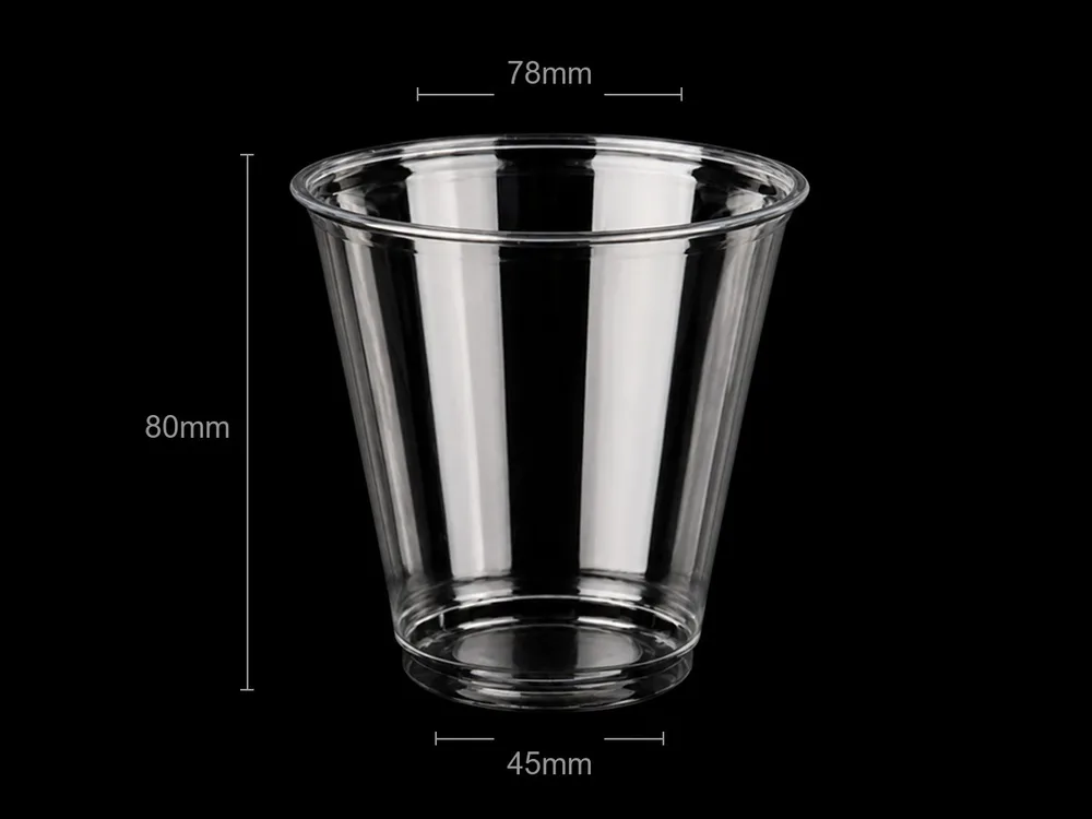 Clear PET Cup 78mm 7/8 oz