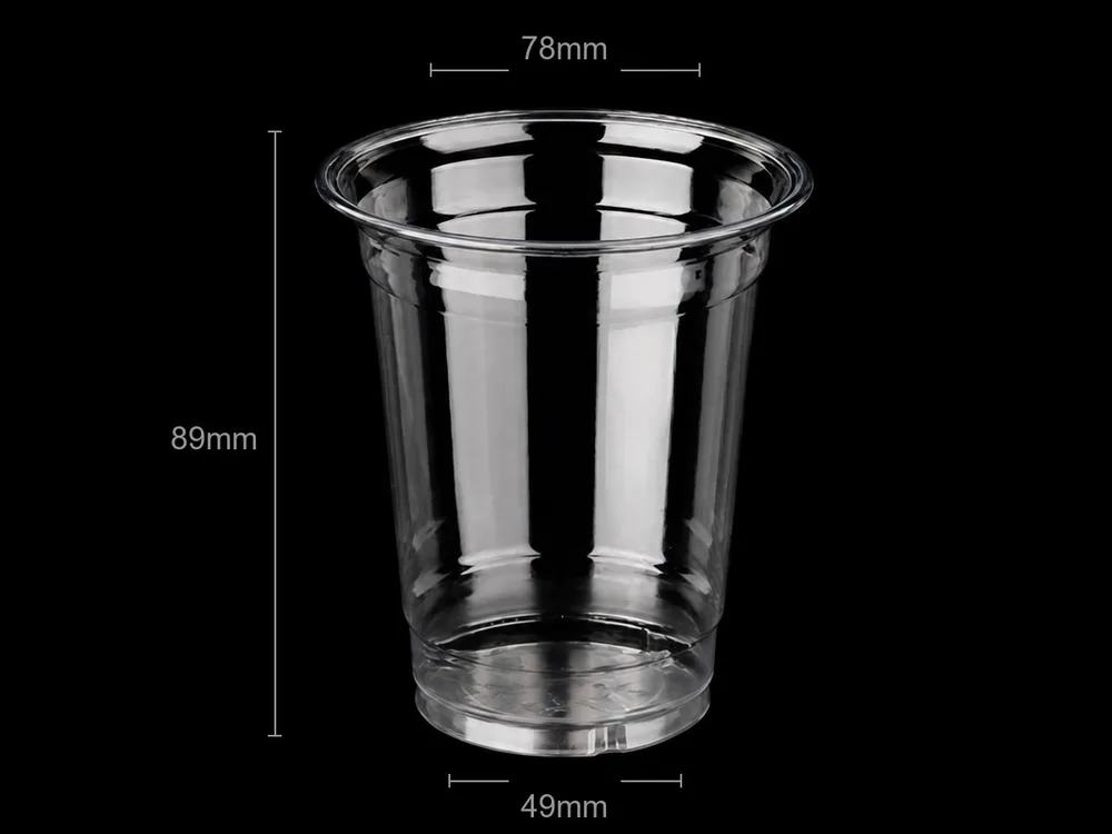 Clear PET Cup 78mm 8 oz