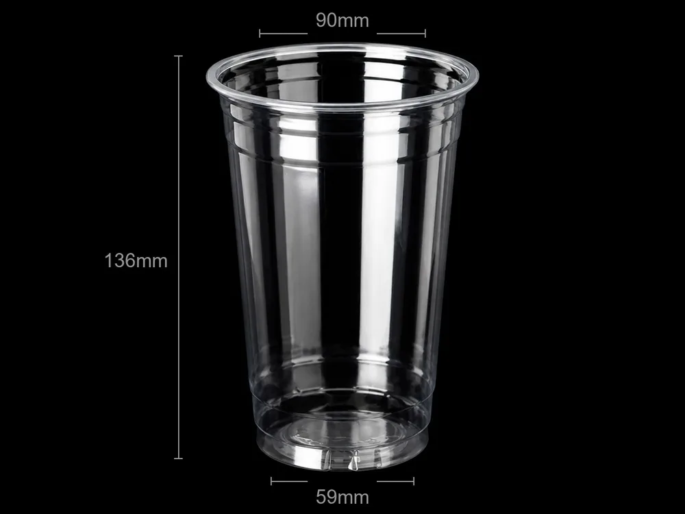 Clear PET Cup 90mm 16 oz / 500 ml