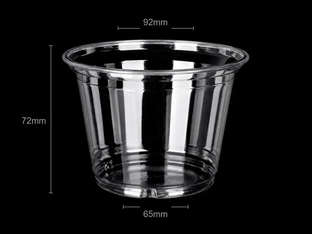 Clear PET Cup 92mm 9 oz / 270 ml