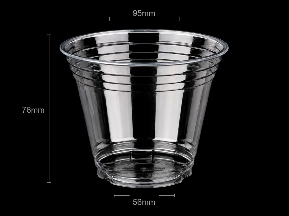 Clear PET Cup 95mm 9 oz