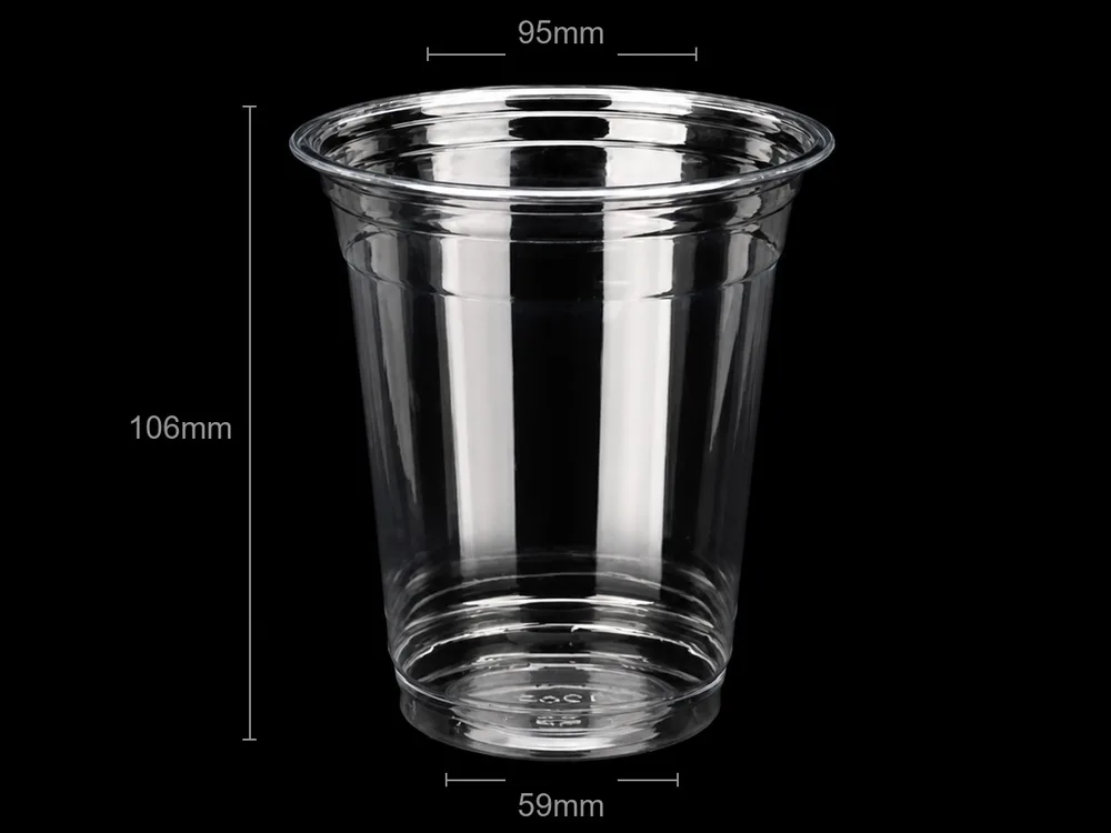 Clear PET Cup 95mm 12 oz