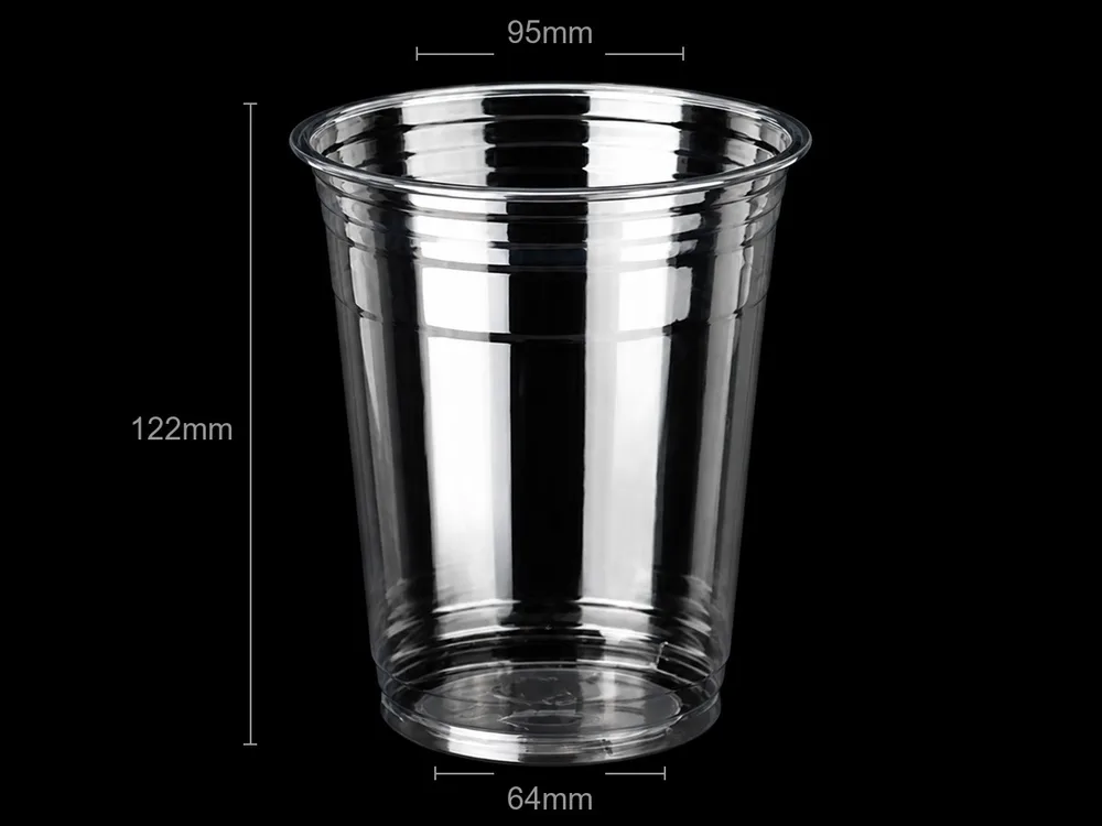 Clear PET Cup 95mm 16 oz