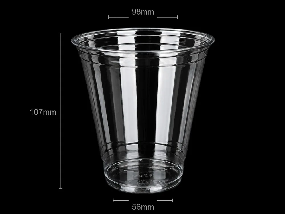 Clear PET Cup 98mm 12/14 oz