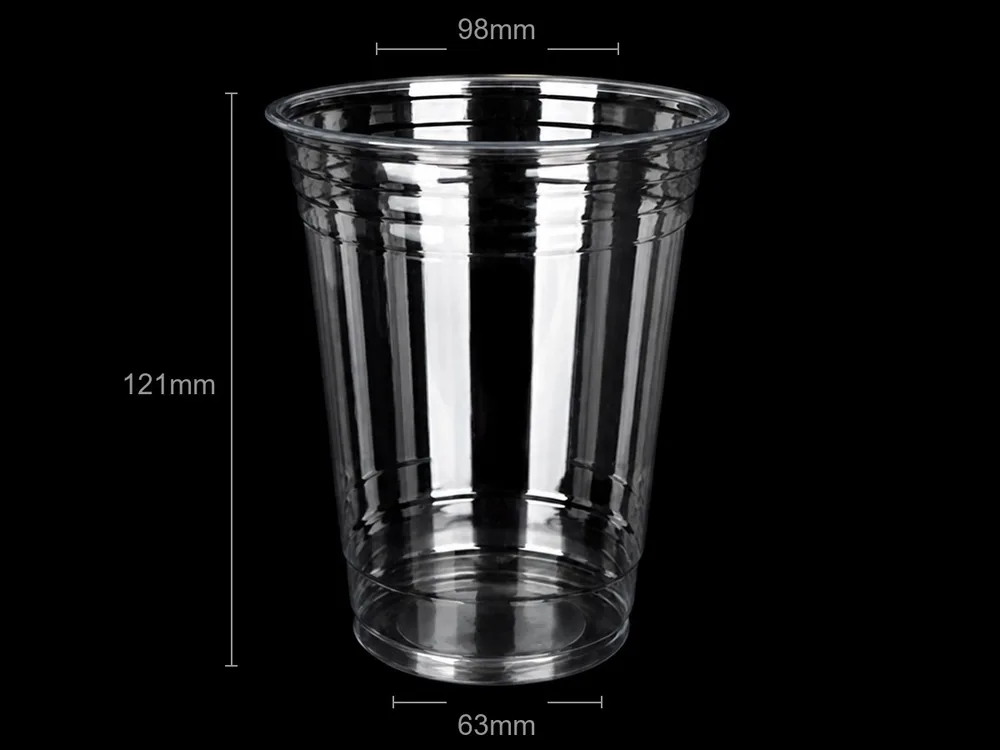 Clear PET Cup 98mm 16 oz