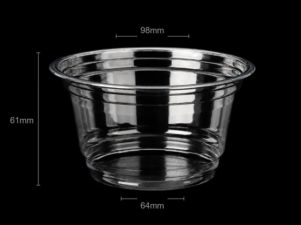 Clear PET Cup 98mm 9 oz