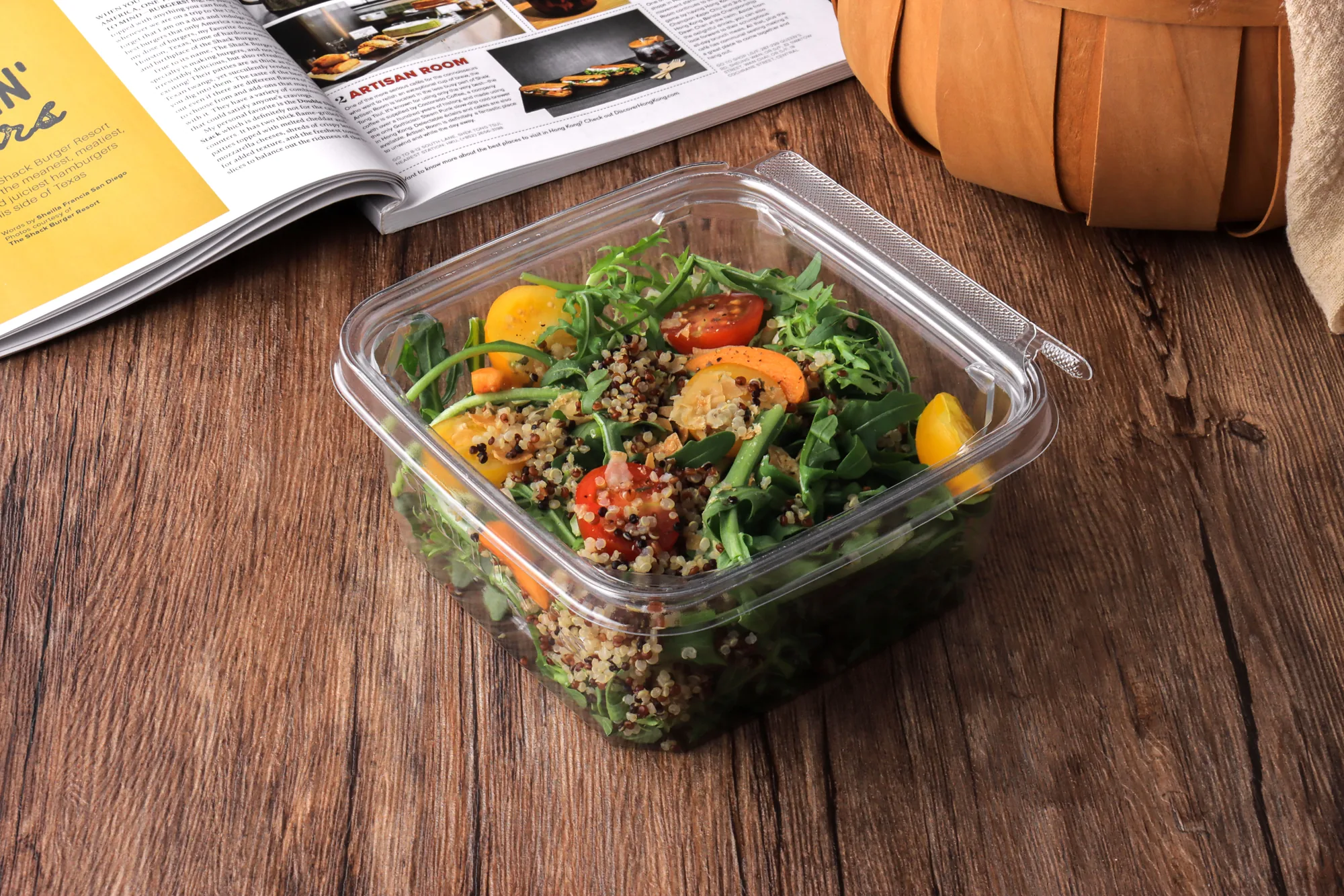 Fresh Produce Packaging Tamper Evident Food Containers