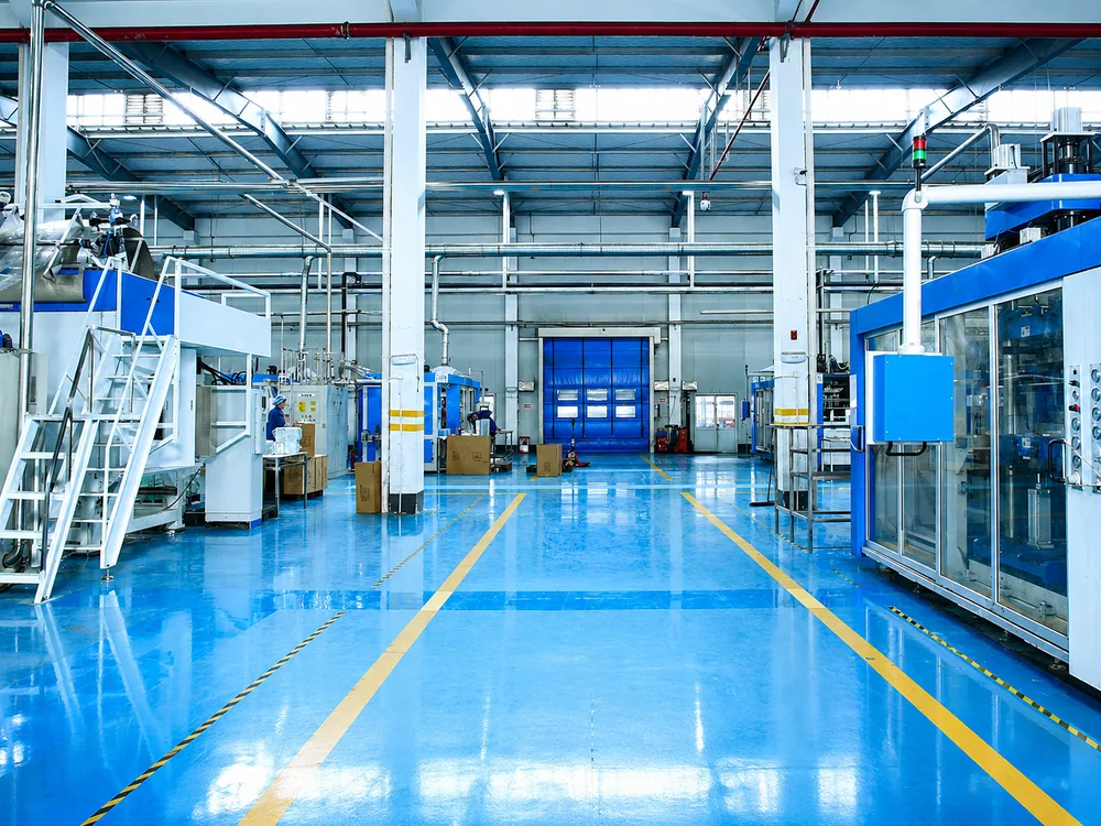STLPak production workshop floor