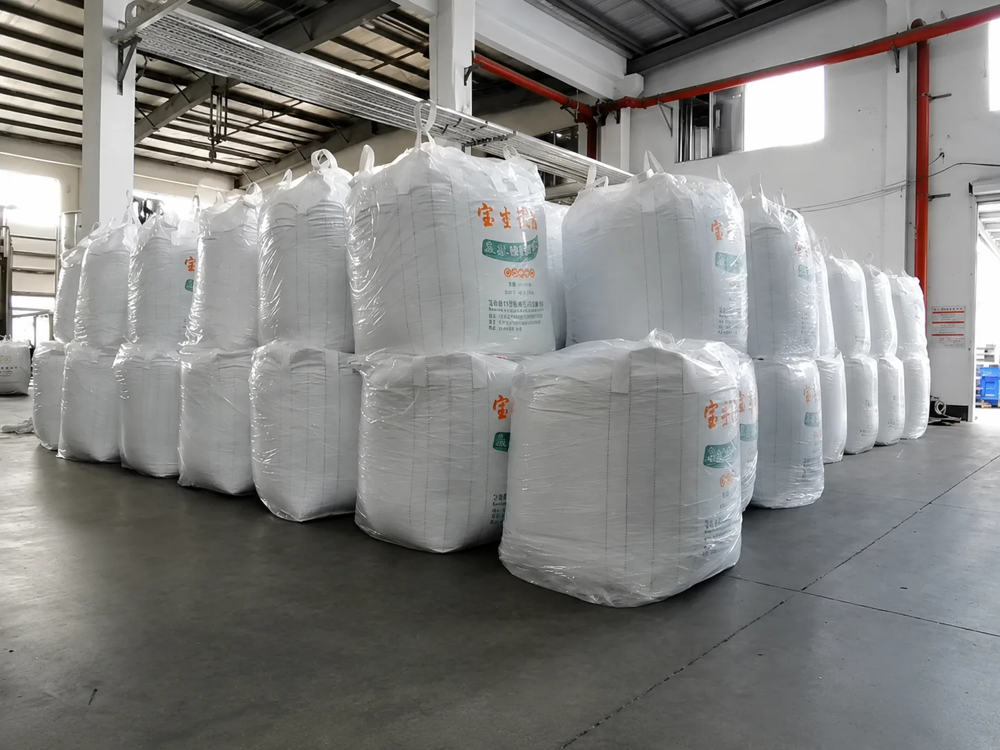 PET raw material preparation at StlPak factory