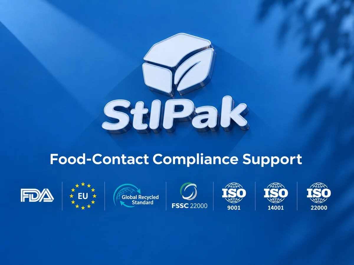 StlPak food contact packaging compliance support