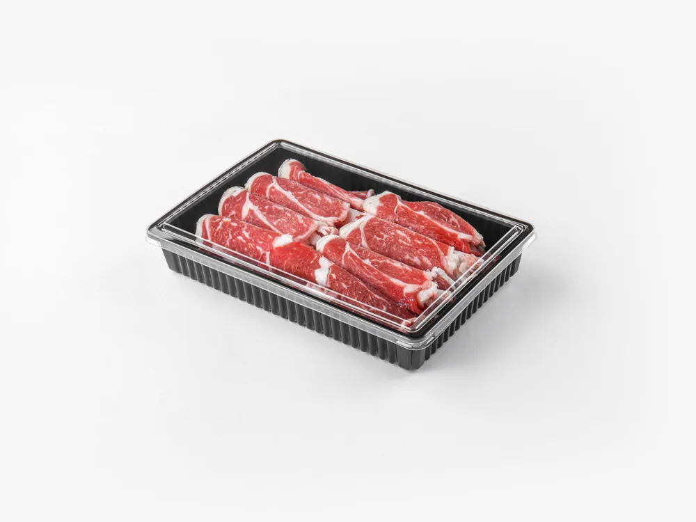Fresh food trays for meat, chilled foods and retail fresh packaging