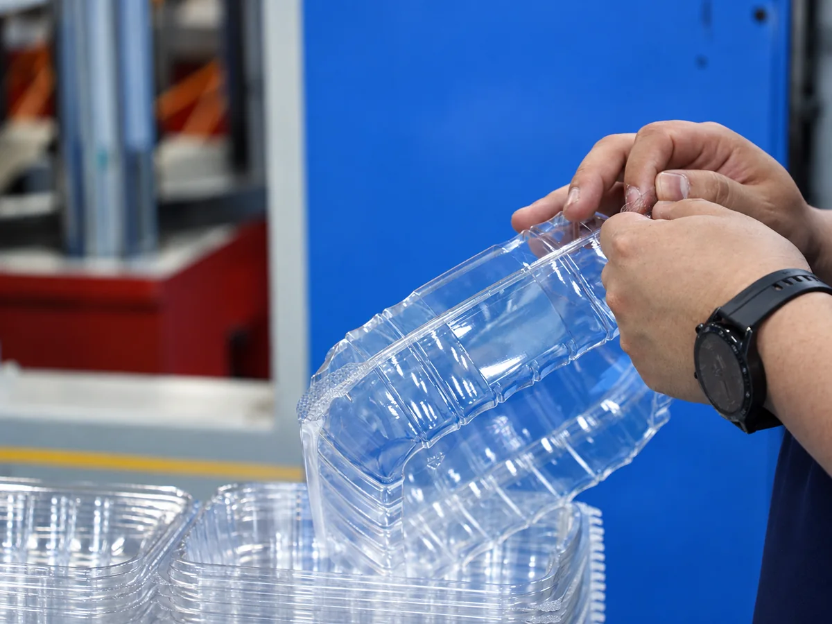 PET food container closure and performance testing