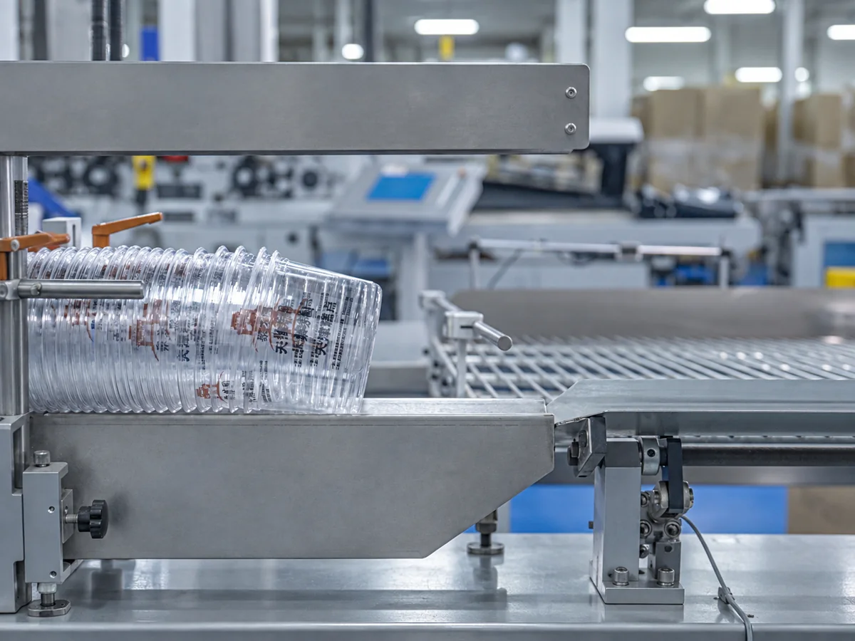 PET food packaging production and quality control