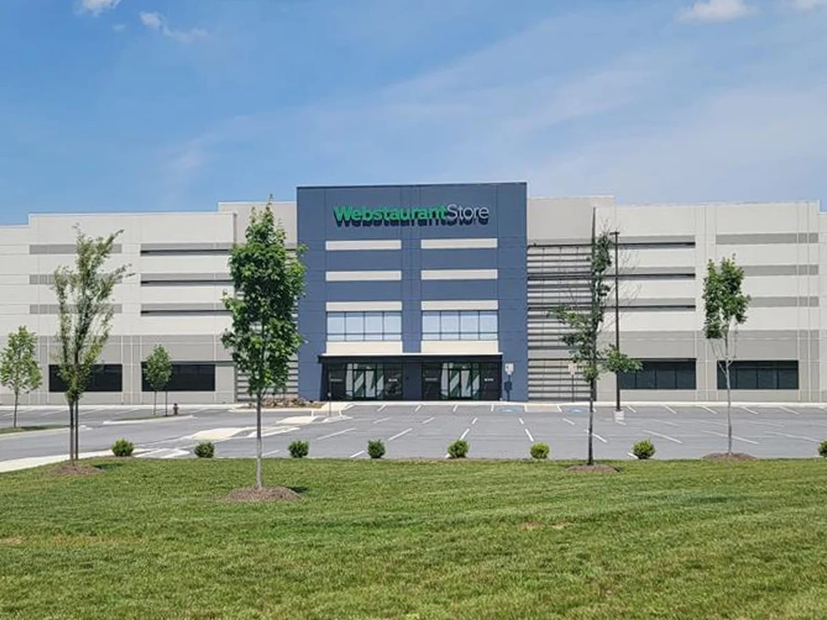 WebstaurantStore distribution center exterior
